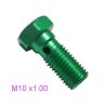 Vis - Simple - Banjo M10 x1.00 - Aluminium - Verte
