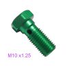 Vis - Simple - Banjo - M10 x1.25 - Aluminium - Verte