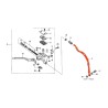 Durite - Frein - Avant - NX 125 - Transcity - 89-99
