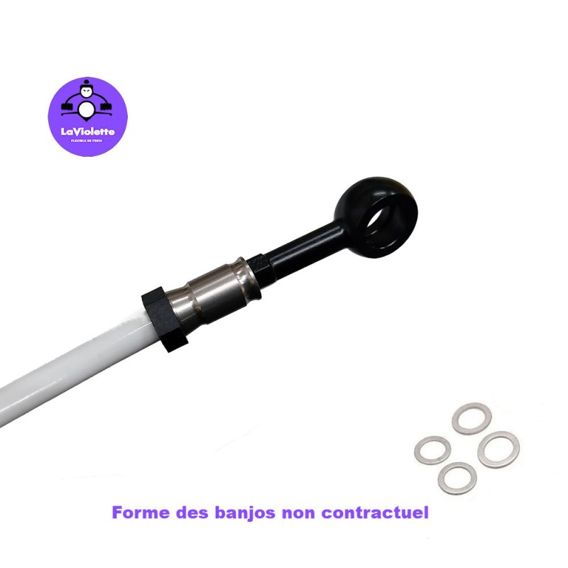 Durite - Frein - Arriere - GL 1000 - Goldwing - Sans Pré-Durite Acier