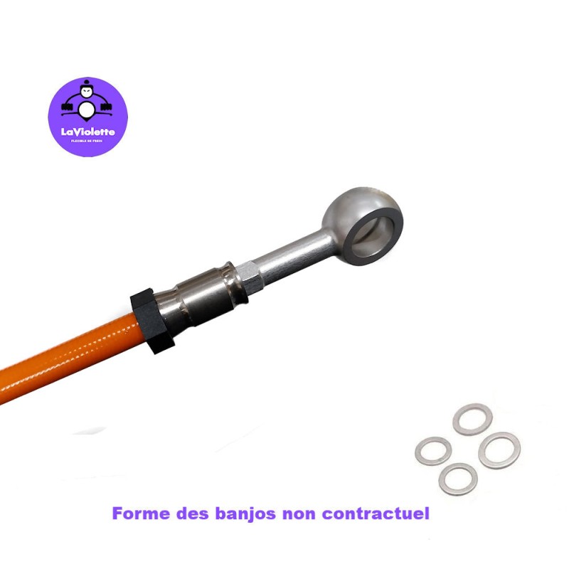 Durite - Frein - Arriere - GL 1000 - Goldwing - Sans Pré-Durite Acier