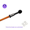 Durite - Frein - Avant - CB 1100 SF X-11 - (SC42)