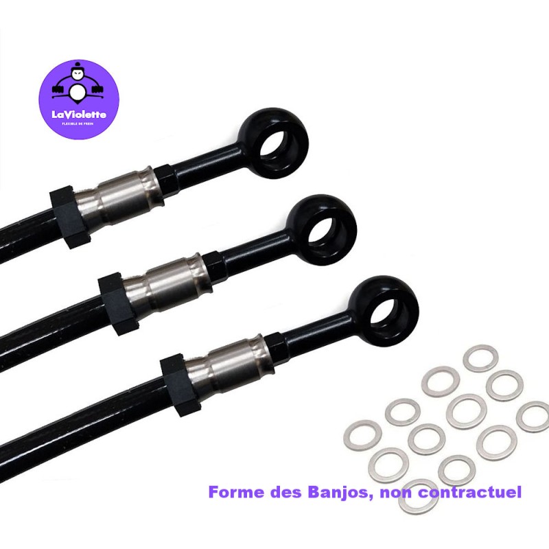 Durite - Frein - Avant - KZ 1300 A - (KZT30A) - 79-85